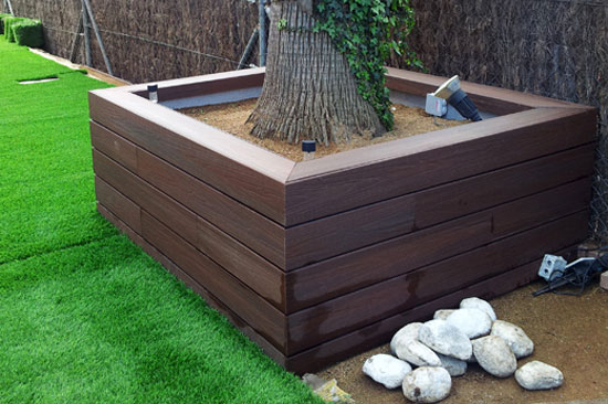 Jardineras de madera | Madertec SA